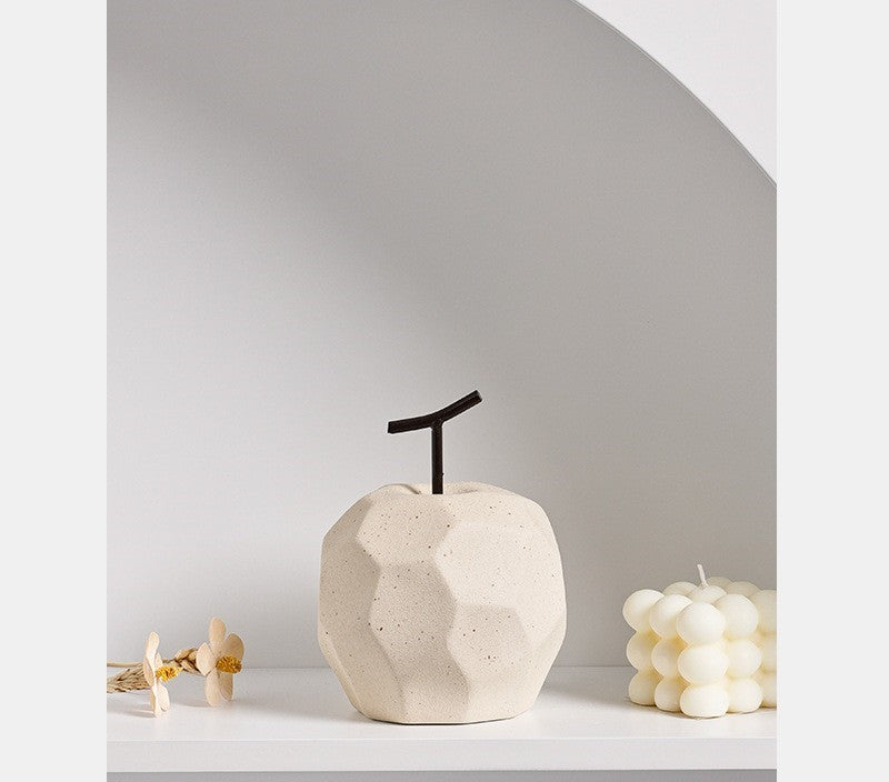 Edle Keramik-Obstdekoration